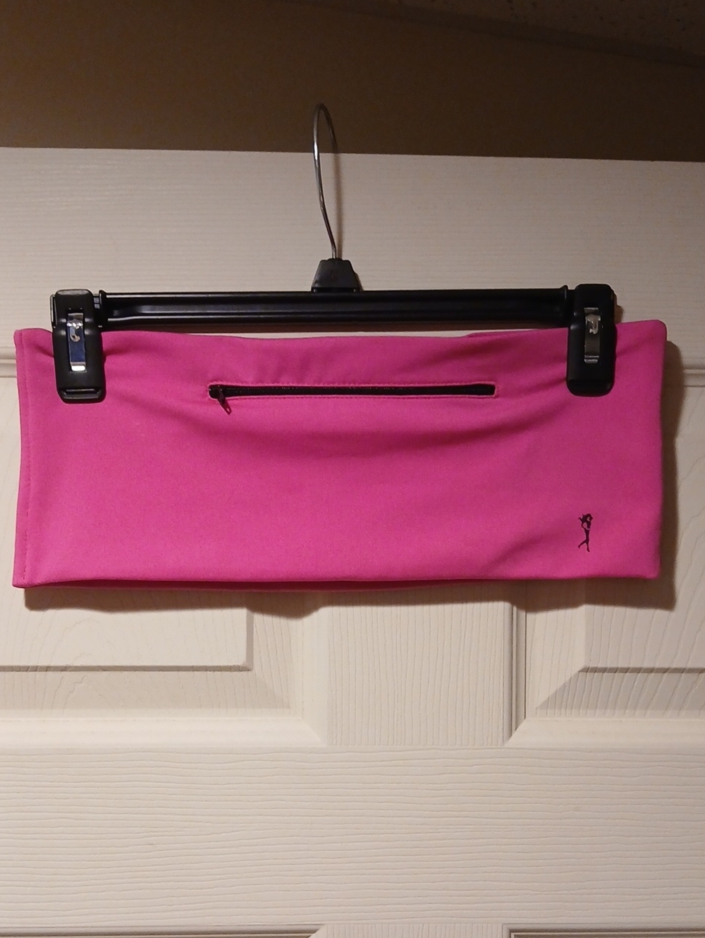 Hot Pink Sport Waist Pouch with Front Zip